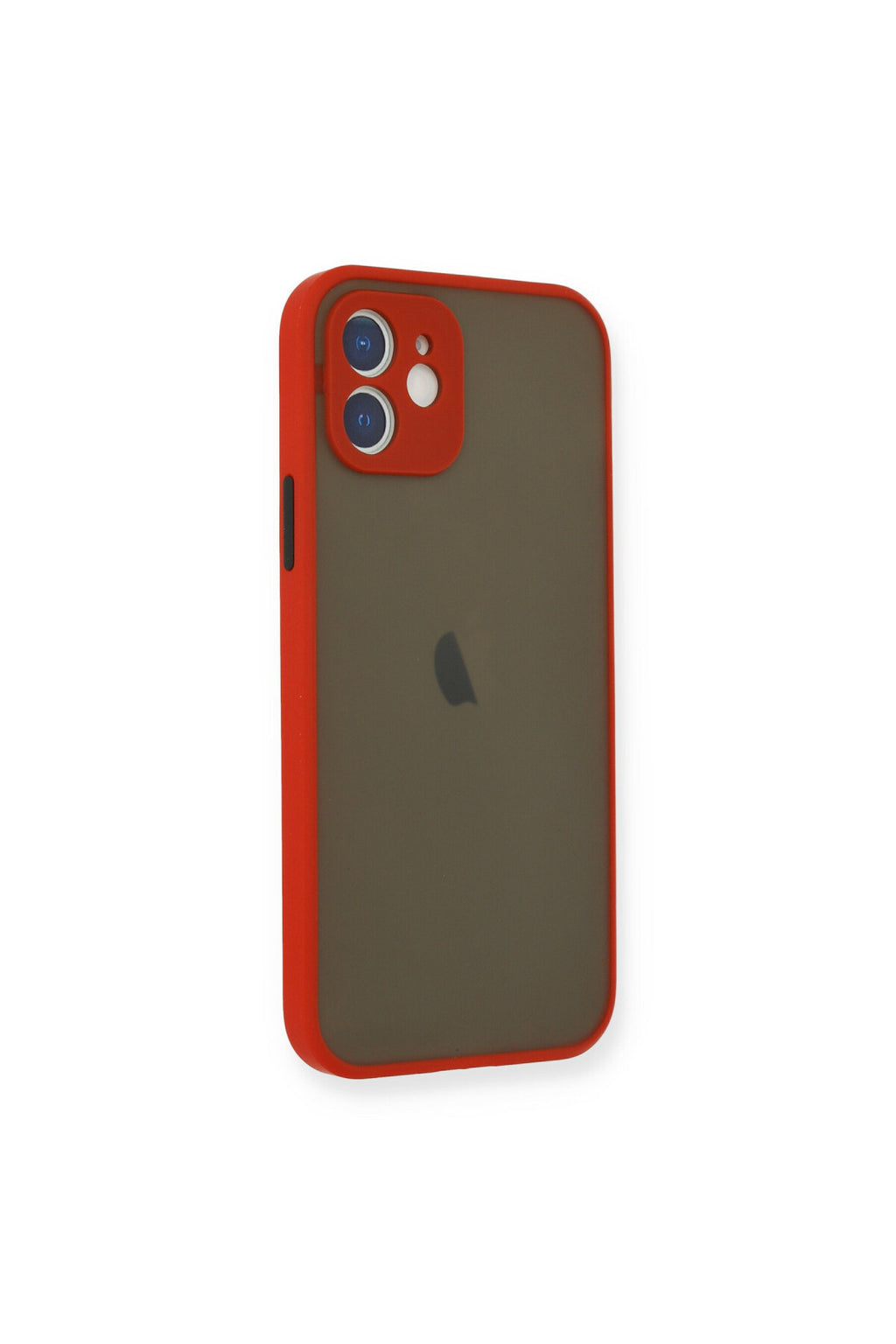 Apple iPhone 12 Mini Uyumlu Kılıf Montreal Silikon Kapak - Kırmızı
