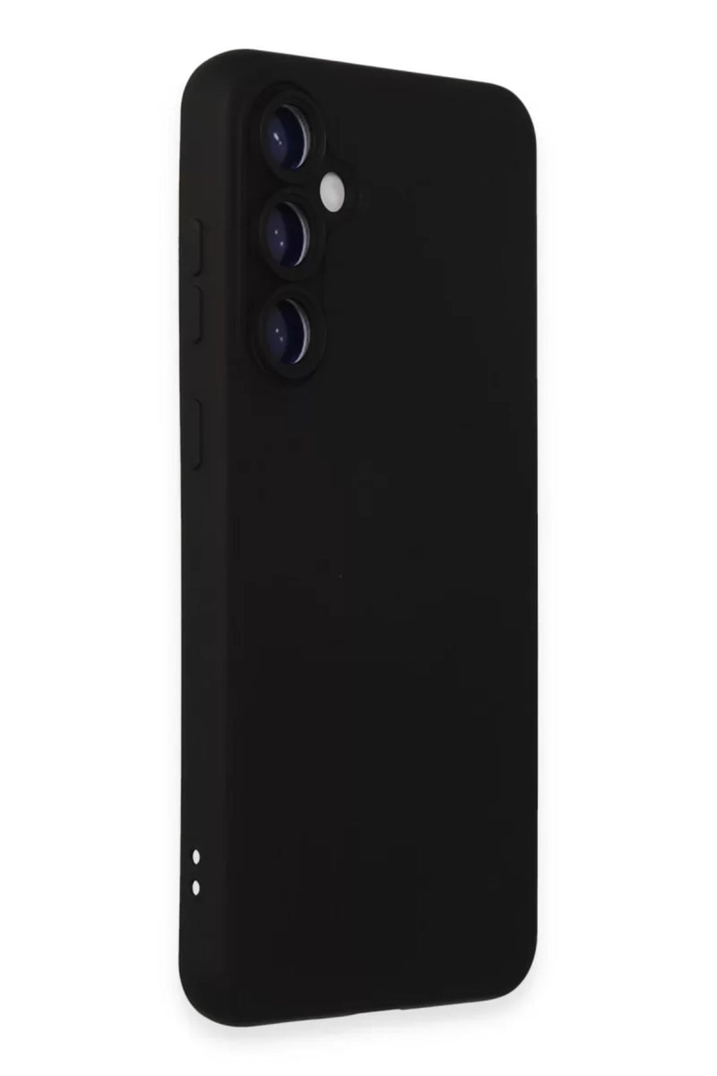 Samsung Galaxy S24 Uyumlu Kılıf Nano içi Kadife Silikon - Siyah