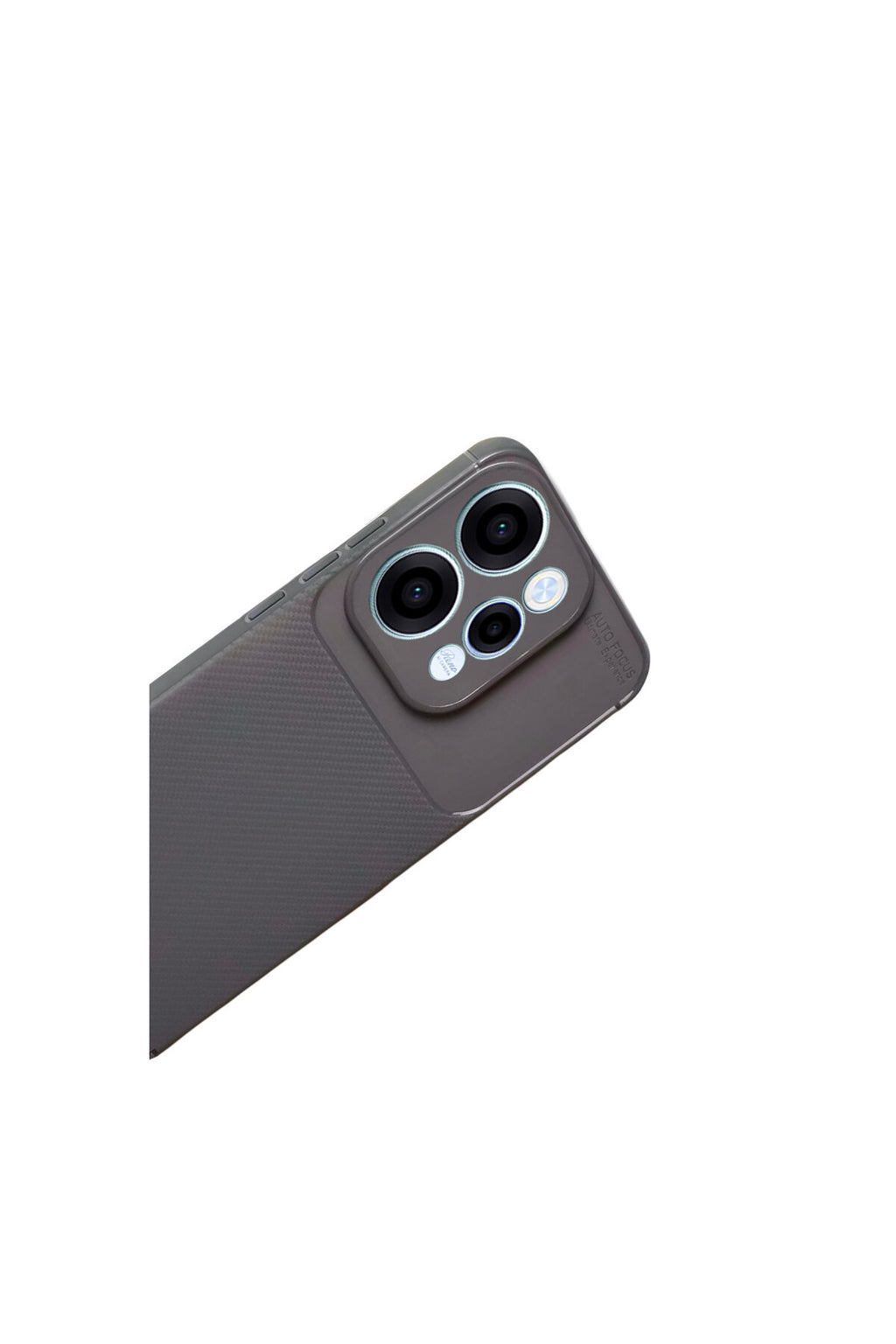 Oppo Reno 15 Uyumlu Auto Focus Karbon Kapak - Gri