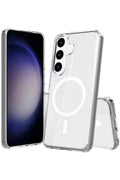 Samsung Galaxy S26 Uyumlu Magneticsafe Şeffaf Silikon - Şeffaf