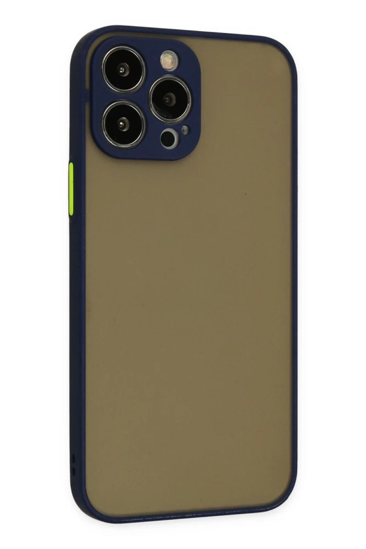 Apple iPhone 13 Pro Max Uyumlu Kılıf Montreal Silikon Kapak - Lacivert