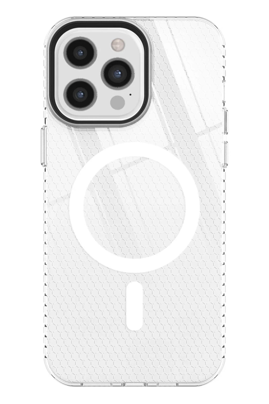 Apple iPhone 12 Pro Max Uyumlu Kılıf Beta Magneticsafe Silikon - Şeffaf