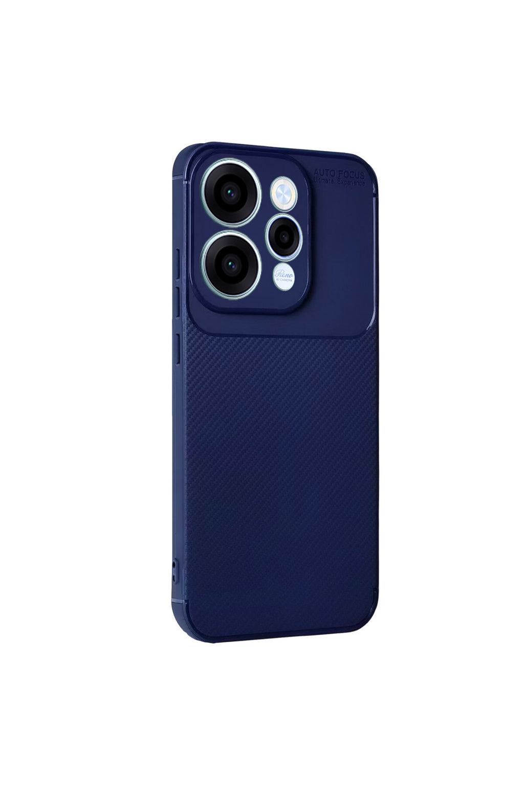 Oppo Reno 15 Uyumlu Auto Focus Karbon Kapak - Lacivert