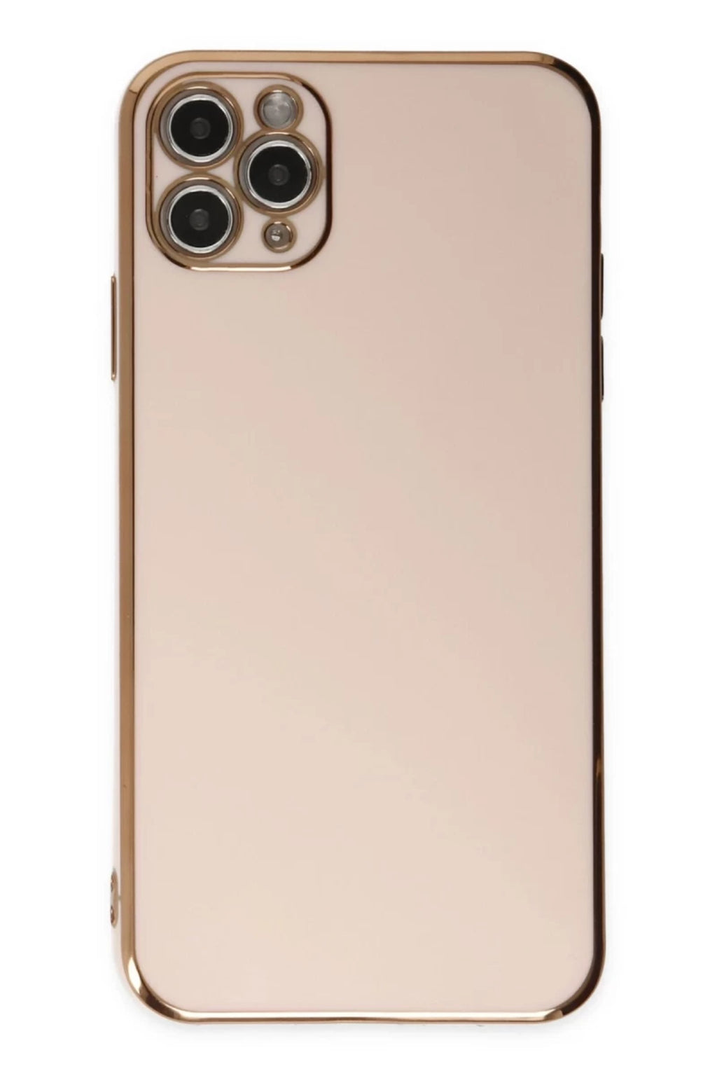 Apple iPhone 11 Pro Max Uyumlu Kılıf Volet Silikon - Pembe