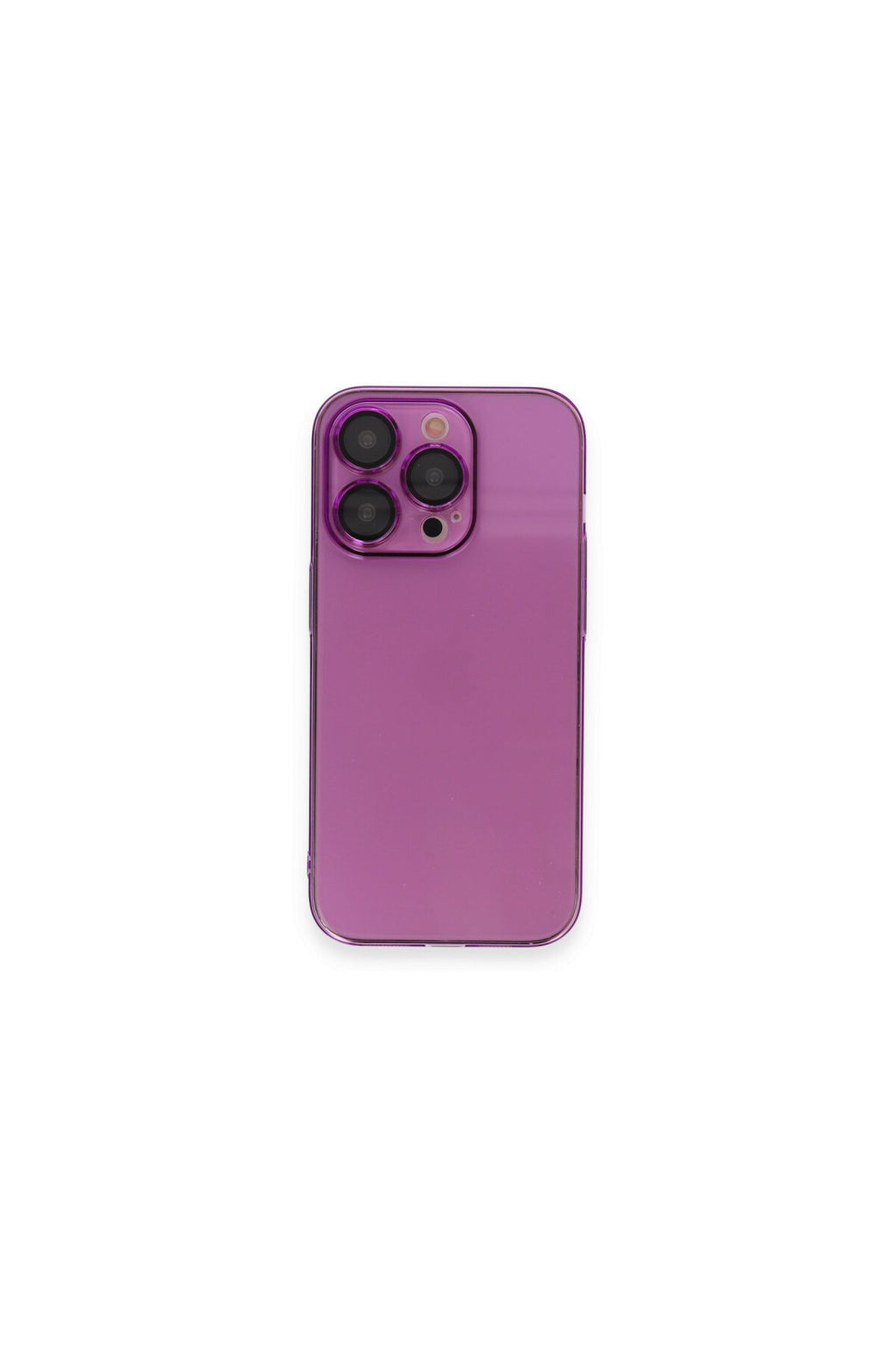 Apple iPhone 13 Pro Uyumlu Kılıf Armada Lensli Kapak - Mor