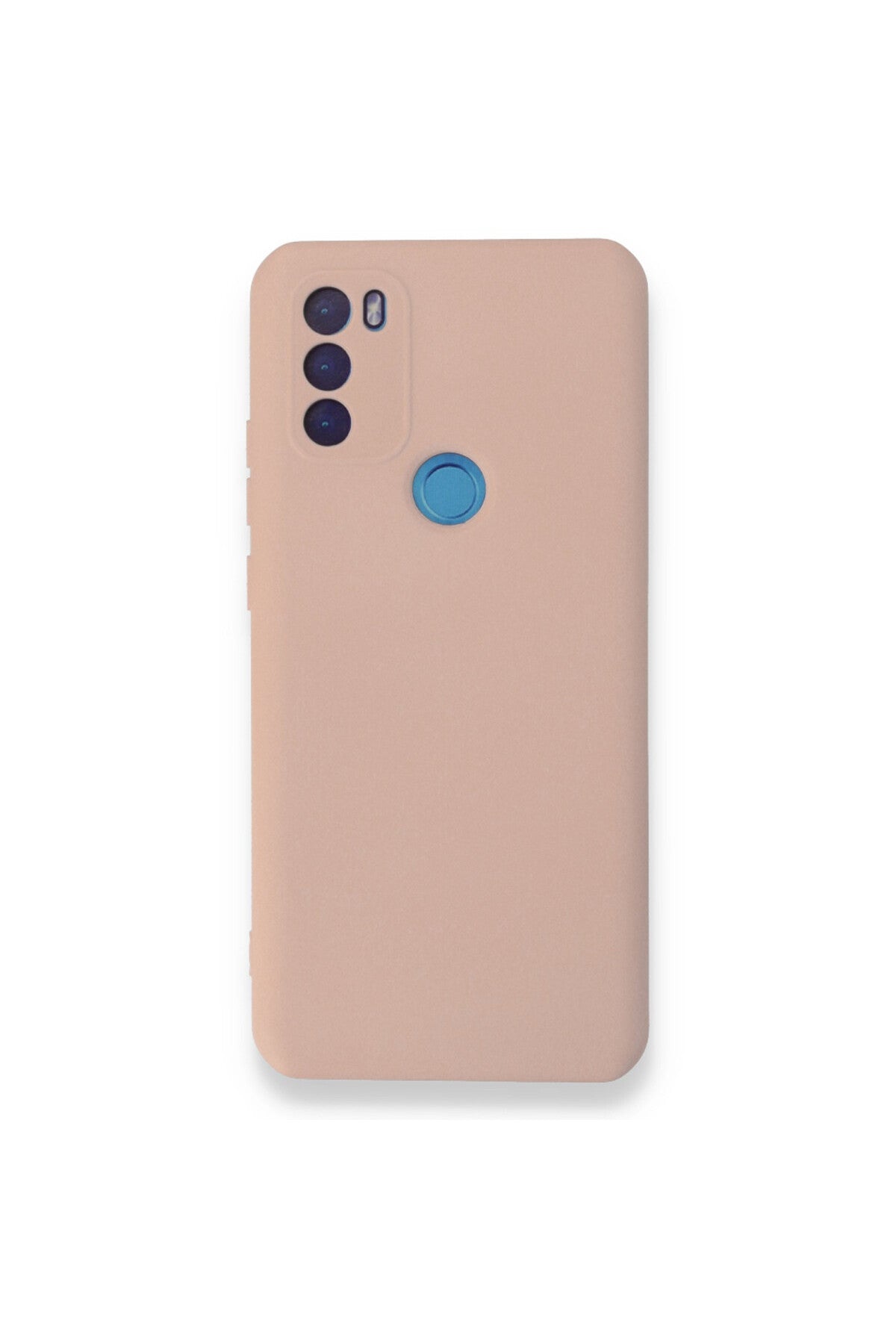 General Mobile GM 21 Plus Kılıf Nano içi Kadife Silikon - Pudra