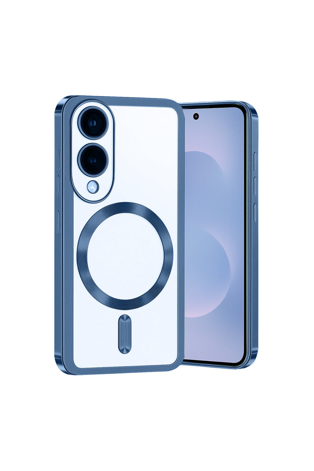 Samsung Galaxy S25 Uyumlu Edge Kross Magneticsafe Kapak - Sierra Blue