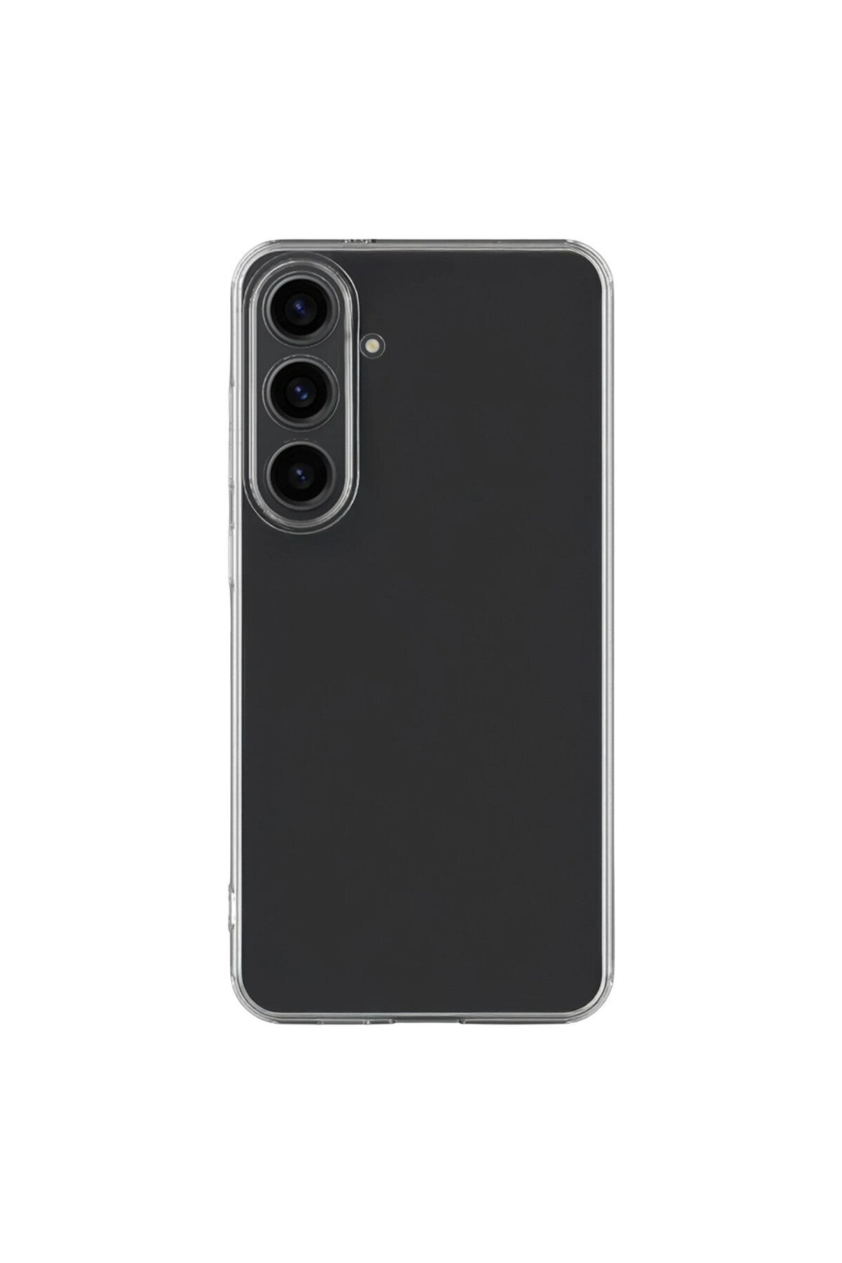 Samsung Galaxy S26 Plus Uyumlu Lüx Şeffaf Silikon - Şeffaf