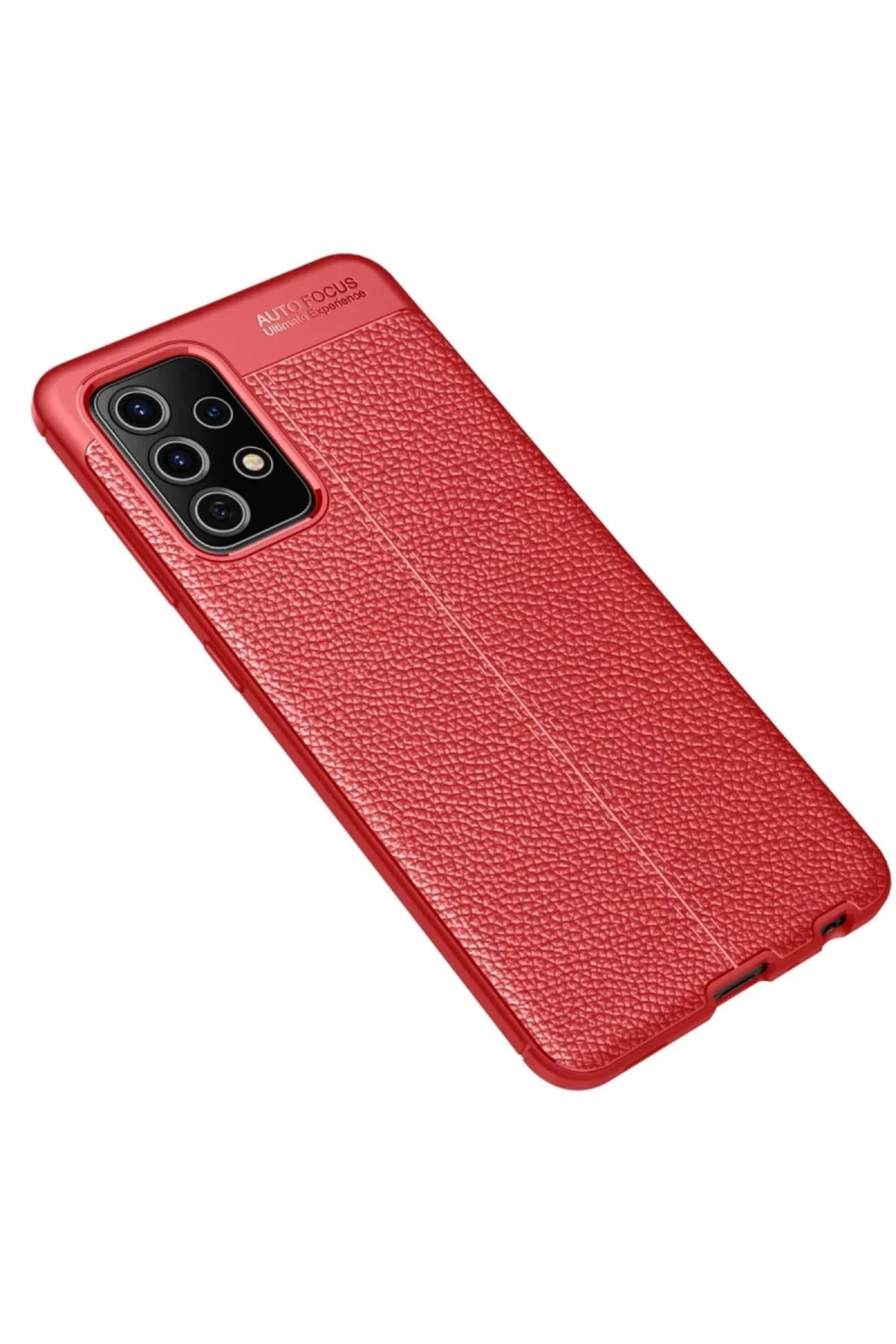 Samsung Galaxy A72 Uyumlu Kılıf Auto Focus Kapak - Kırmızı
