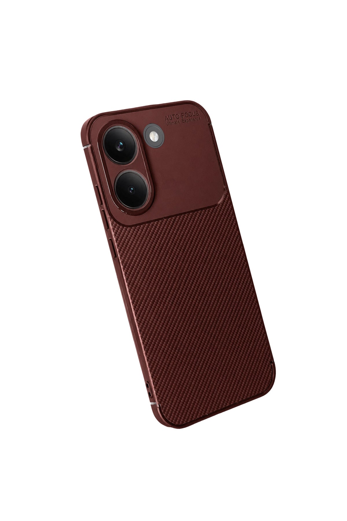 Xiaomi Poco X8 Pro Uyumlu Auto Focus Karbon Kapak - Bordo