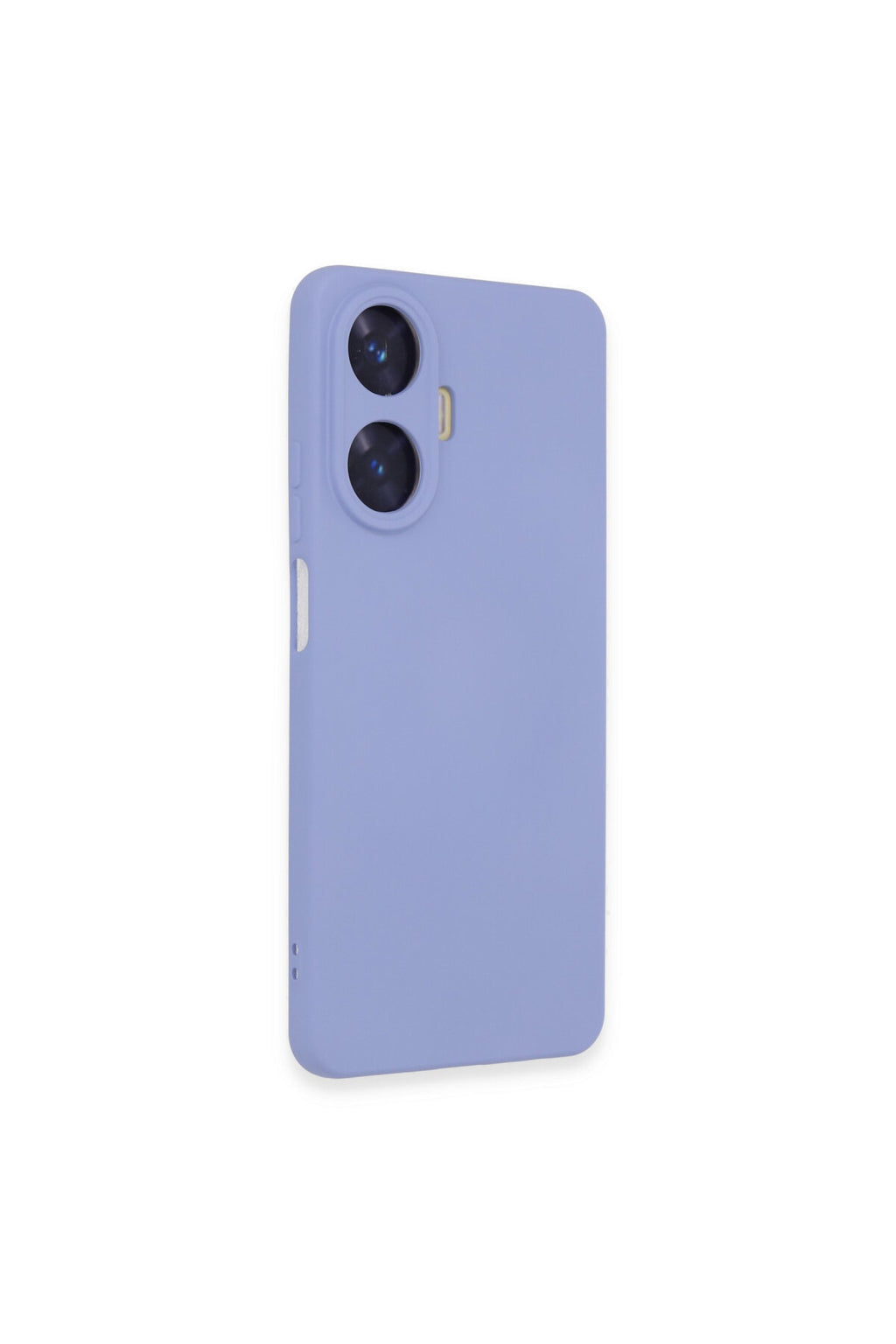 Realme C55 Uyumlu Kılıf Nano içi Kadife Silikon - Lila