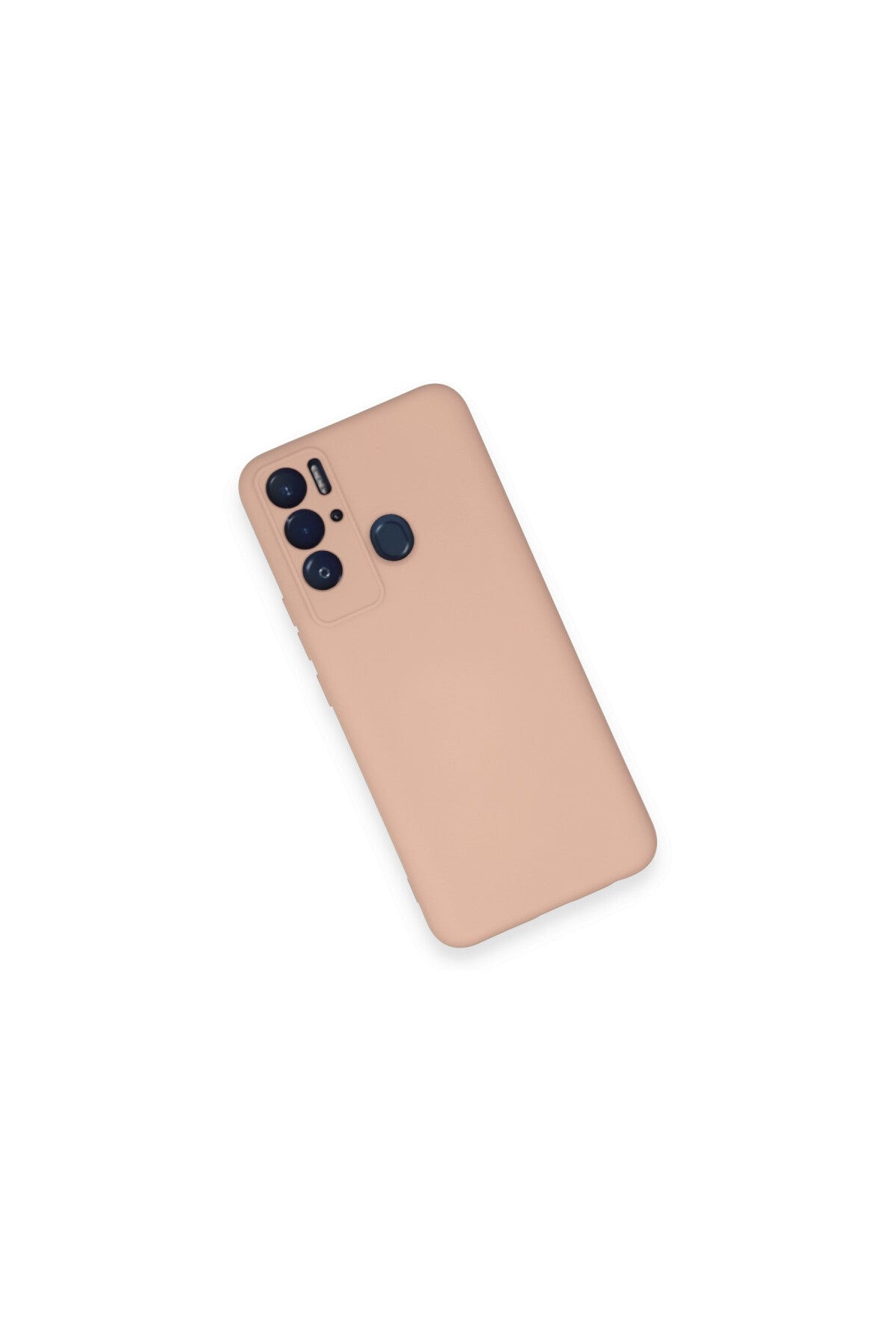Tecno Pova Neo Kılıf Nano içi Kadife Silikon - Pudra