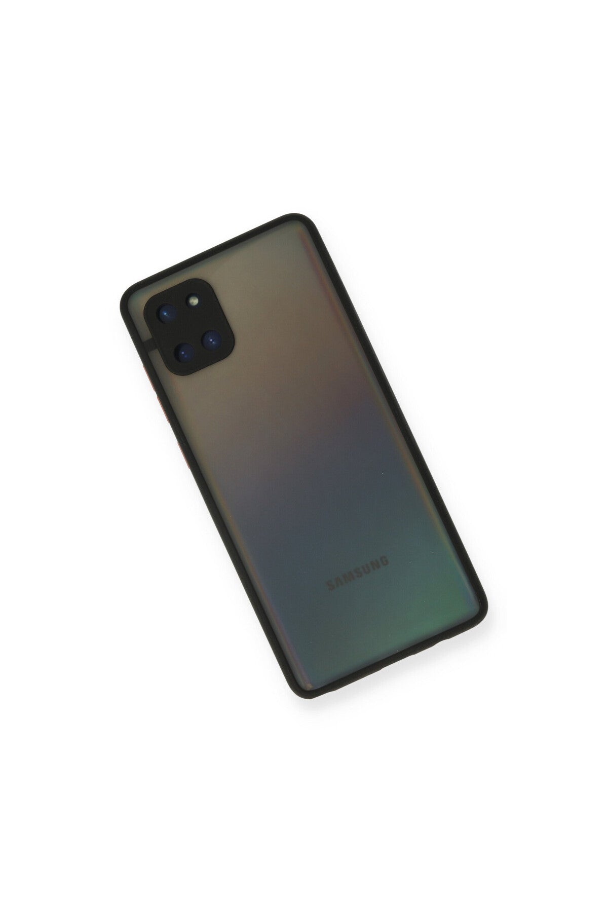 Samsung Galaxy A81 / Note 10 Lite Kılıf Montreal Silikon Kapak - Siyah