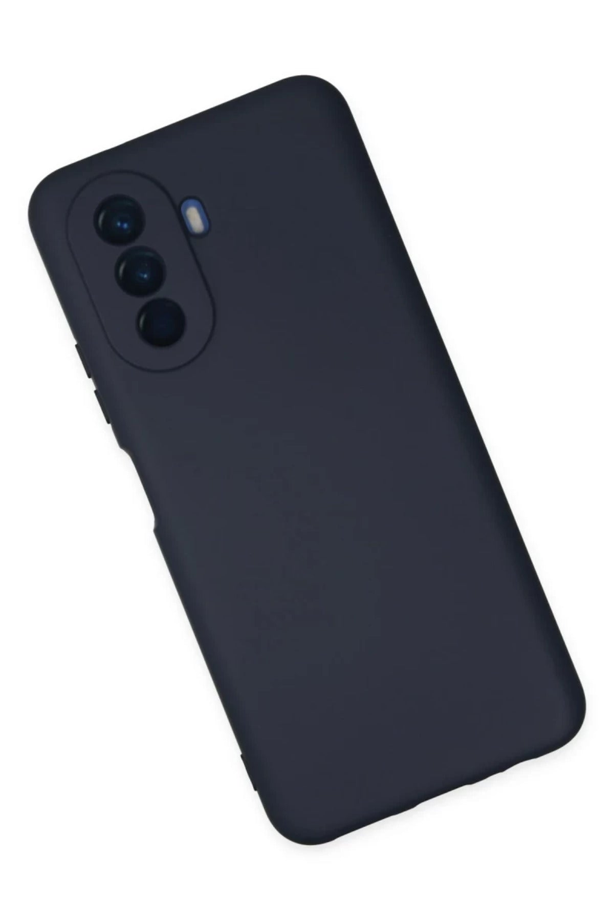 Huawei Nova Y70 Uyumlu Kılıf Nano içi Kadife Silikon - Lacivert