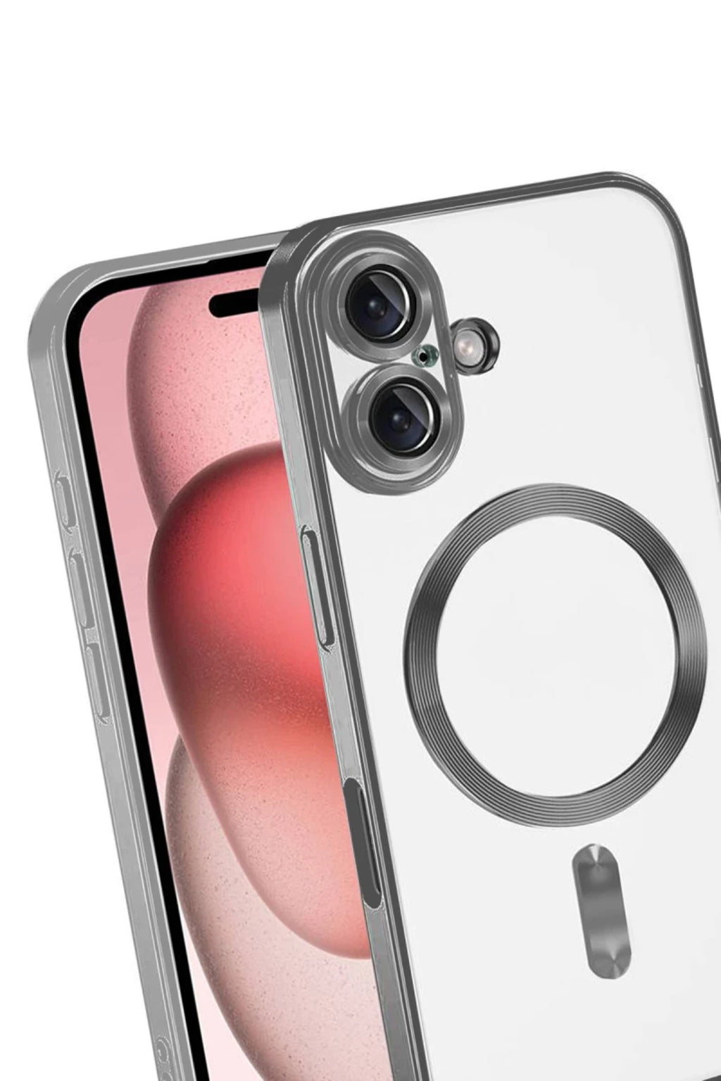 Apple iPhone 17 Uyumlu Kross Magneticsafe Kapak - Titan Gri