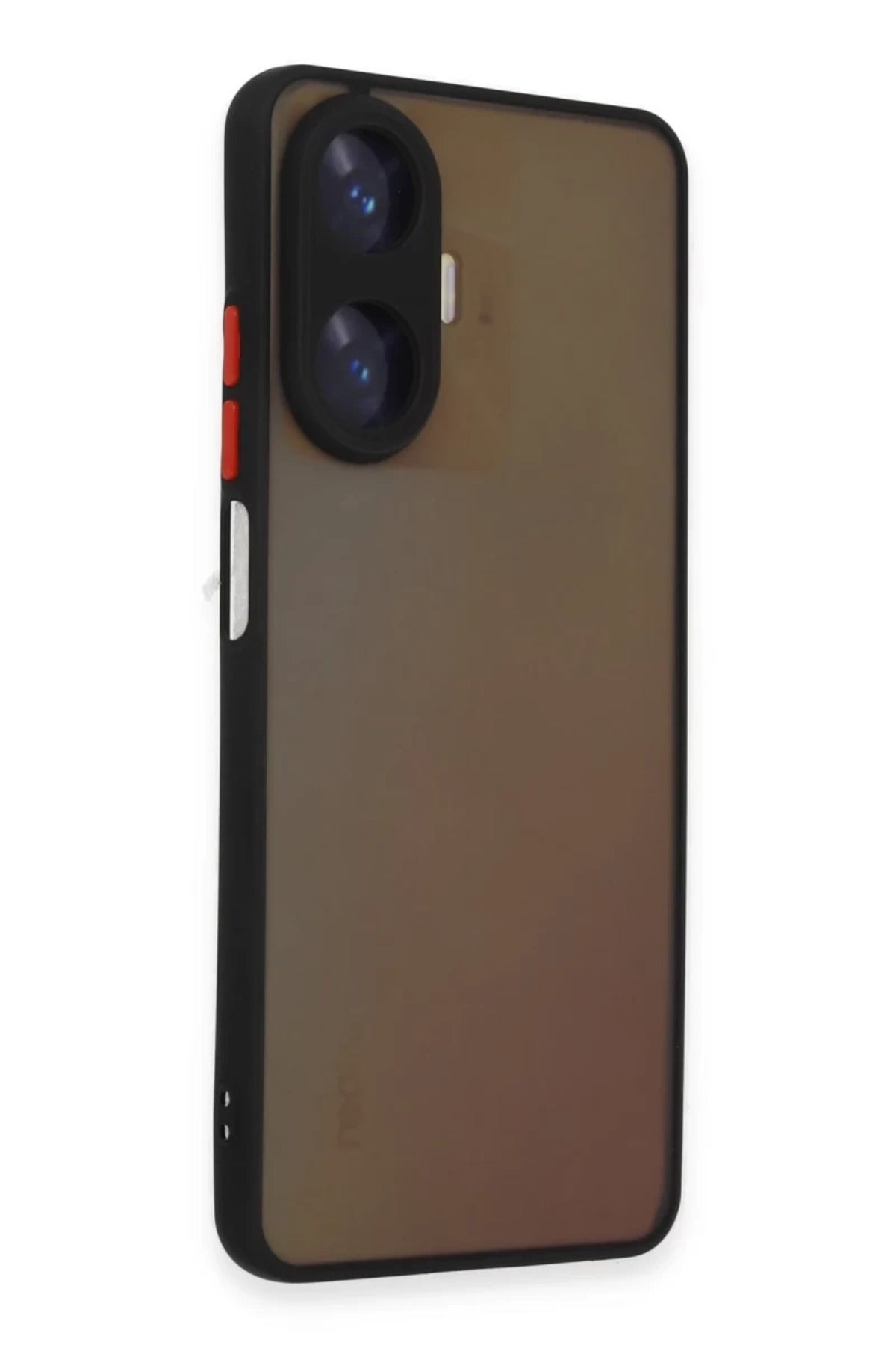 Realme C55 Uyumlu Kılıf Montreal Silikon Kapak - Siyah