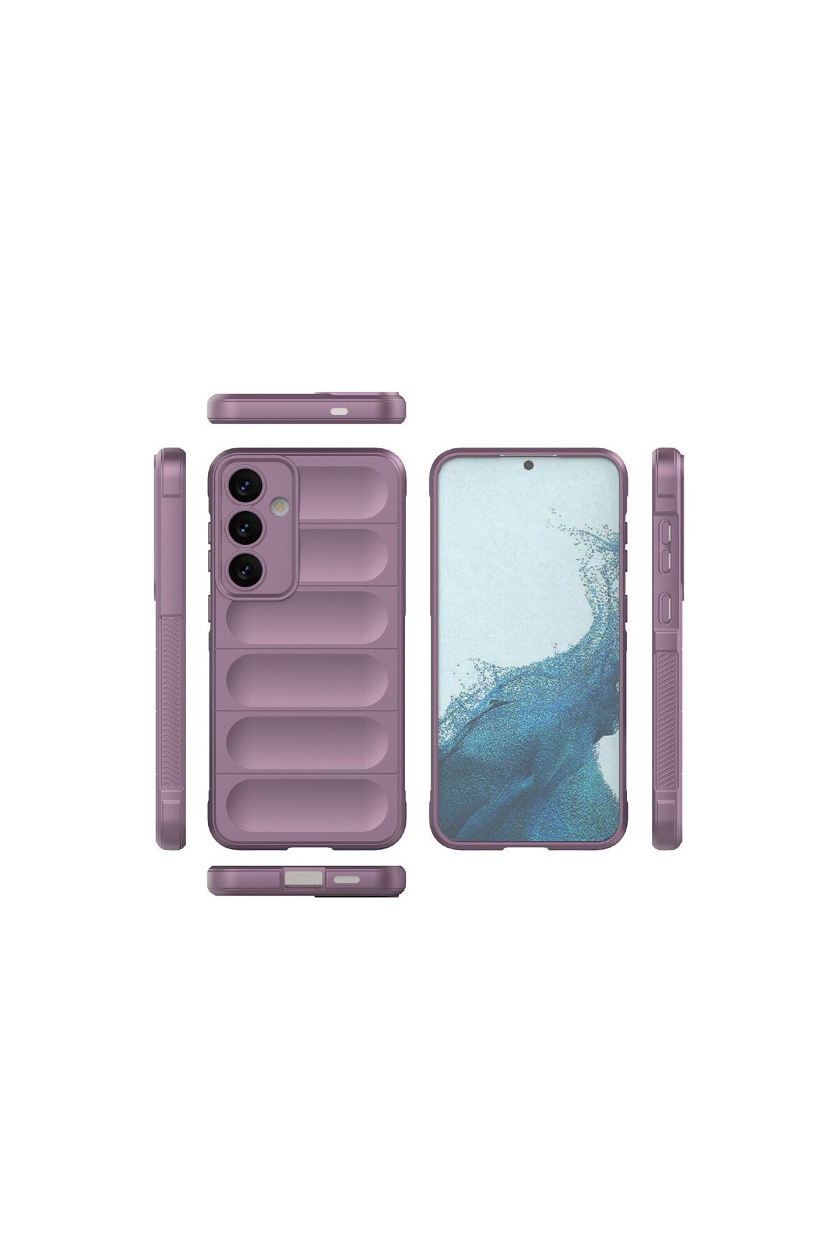 Samsung Galaxy S24 Uyumlu Kılıf Optimum Silikon - Mor