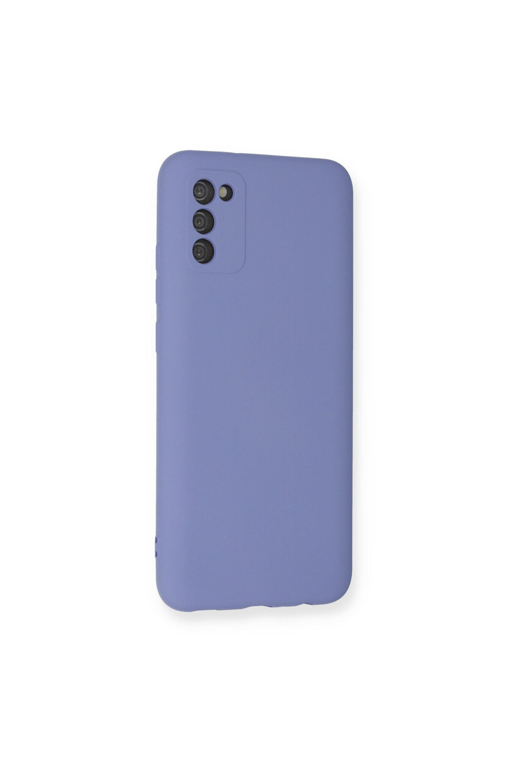 Samsung Galaxy A03S Uyumlu Kılıf Nano içi Kadife Silikon - Lila