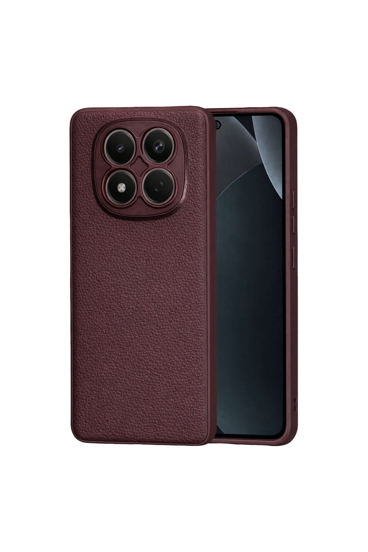 Xiaomi Redmi Note 15 Pro Plus 5G Uyumlu Thermax Silikon Kılıf - Bordo