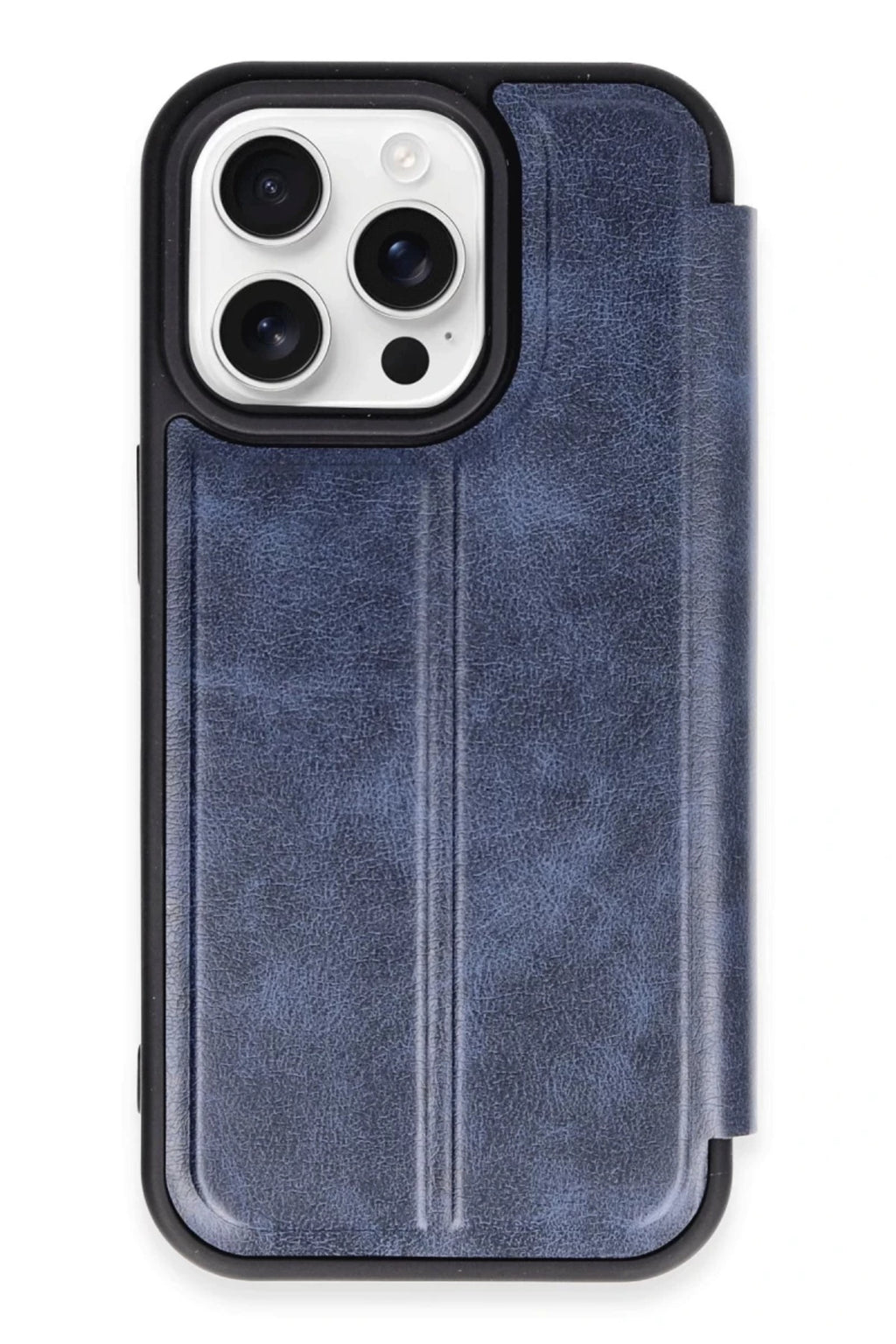 Apple iPhone 14 Pro Max Uyumlu Kılıf Flip Cover - Lacivert