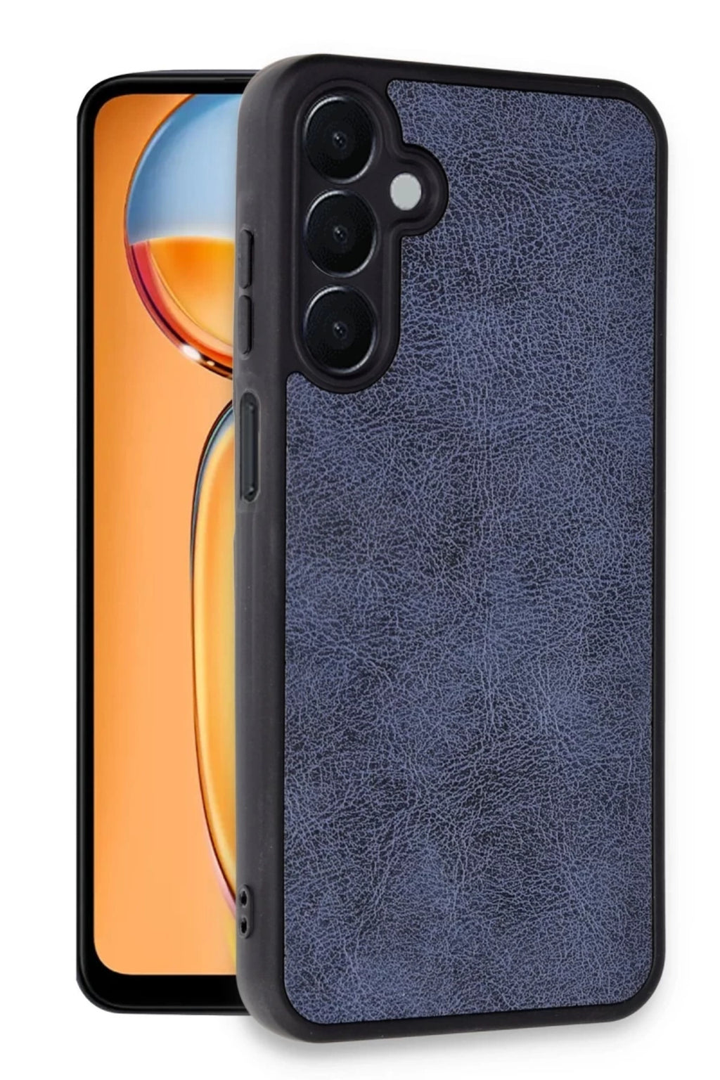 Samsung Galaxy A05S Uyumlu Kılıf Aras Deri Kapak - Lacivert