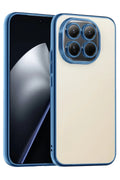 Xiaomi Mi 15 Uyumlu Lensli Silikon - Açık Mavi
