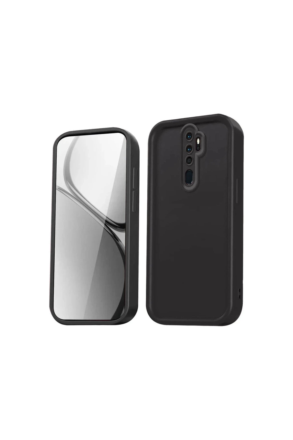Xiaomi Redmi Note 8 Pro Uyumlu Kılıf Viera Silikon - Siyah