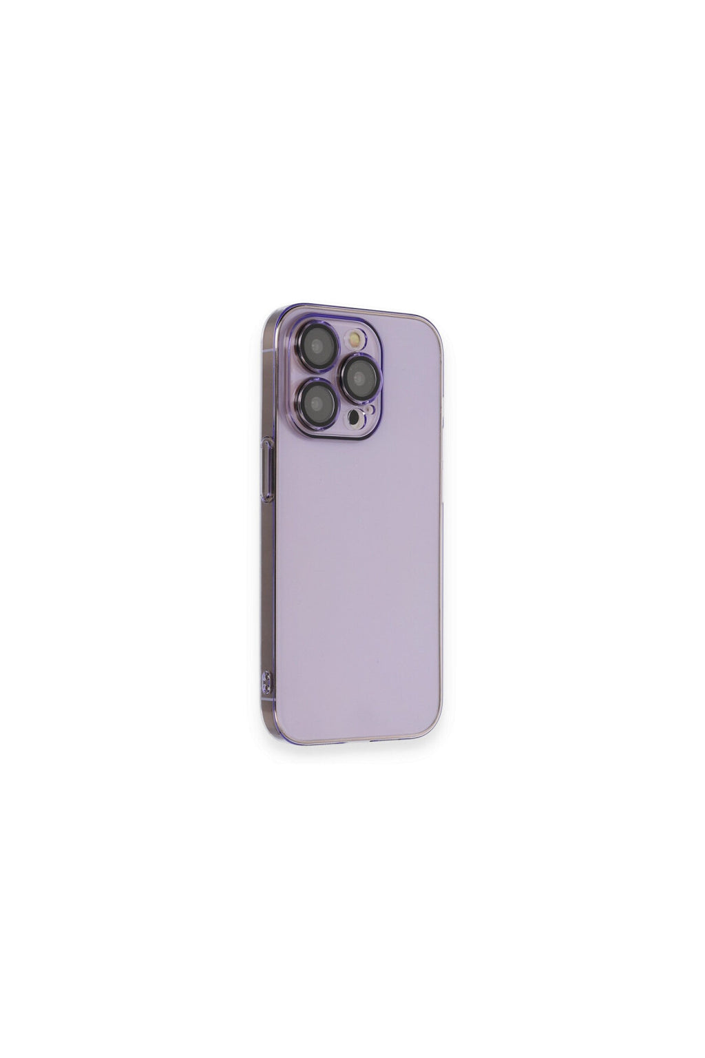 Apple iPhone 13 Pro Max Uyumlu Kılıf Armada Lensli Kapak - Lila