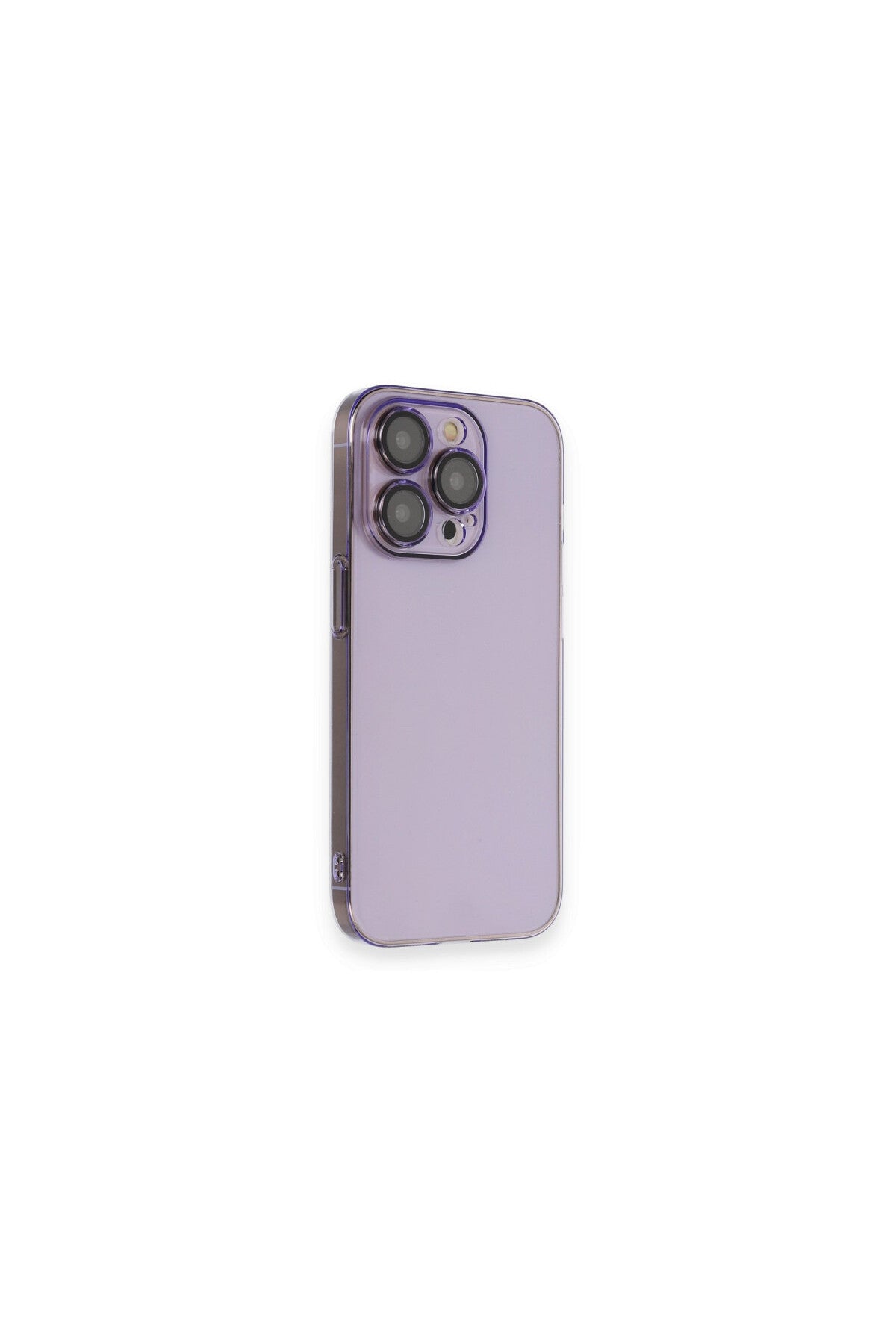 Apple iPhone 13 Pro Max Uyumlu Kılıf Armada Lensli Kapak - Lila
