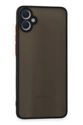 Samsung Galaxy A05 Uyumlu Kılıf Montreal Silikon Kapak - Siyah