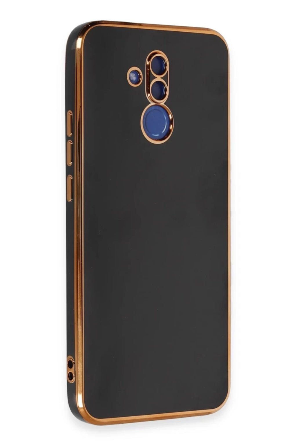 Huawei Mate 20 Lite Uyumlu Kılıf Volet Silikon - Siyah