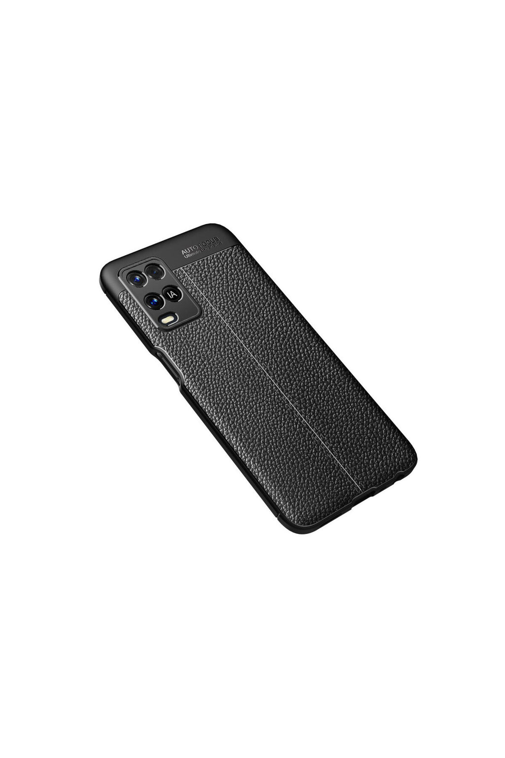 Oppo A54 4G Uyumlu Kılıf Auto Focus Kapak - Siyah