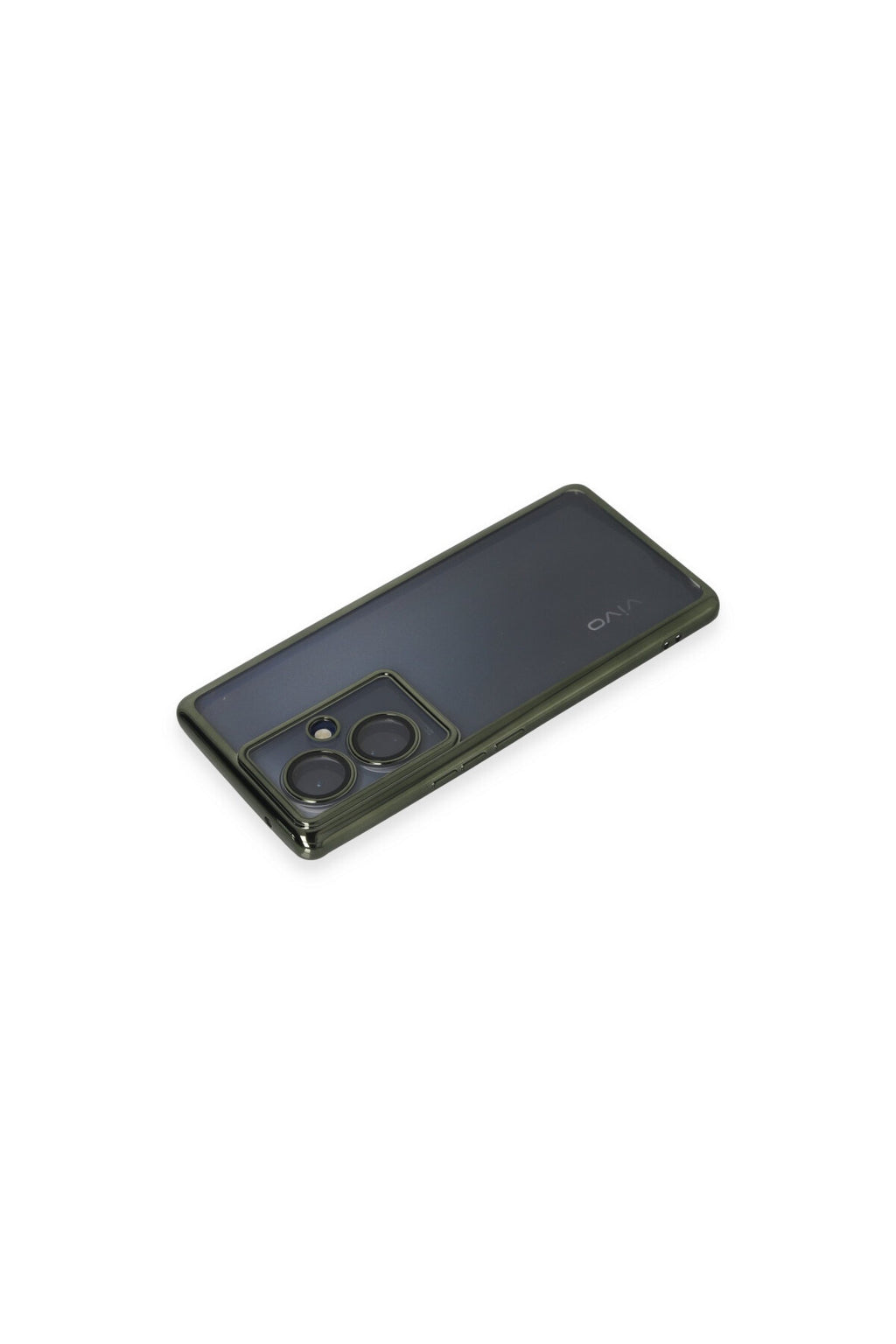 Vivo V29 Lite Uyumlu Kılıf Lensli Silikon - Yeşil