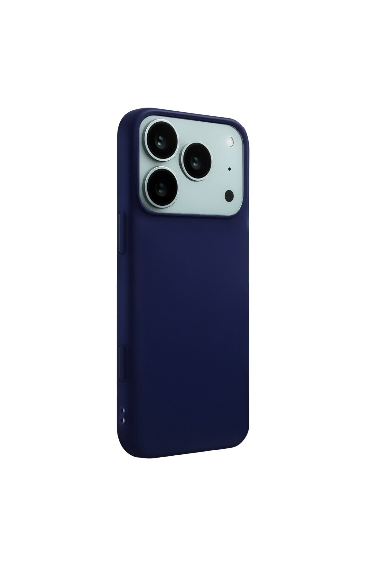 Apple iPhone 17 Pro Uyumlu Nano içi Kadife Silikon - Lacivert