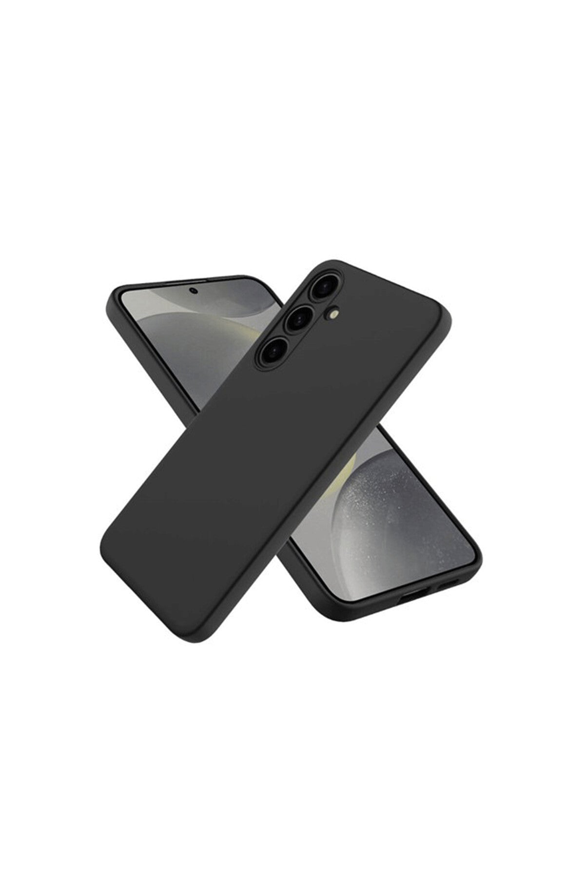 Samsung Galaxy A36 Uyumlu Kılıf First Silikon - Siyah