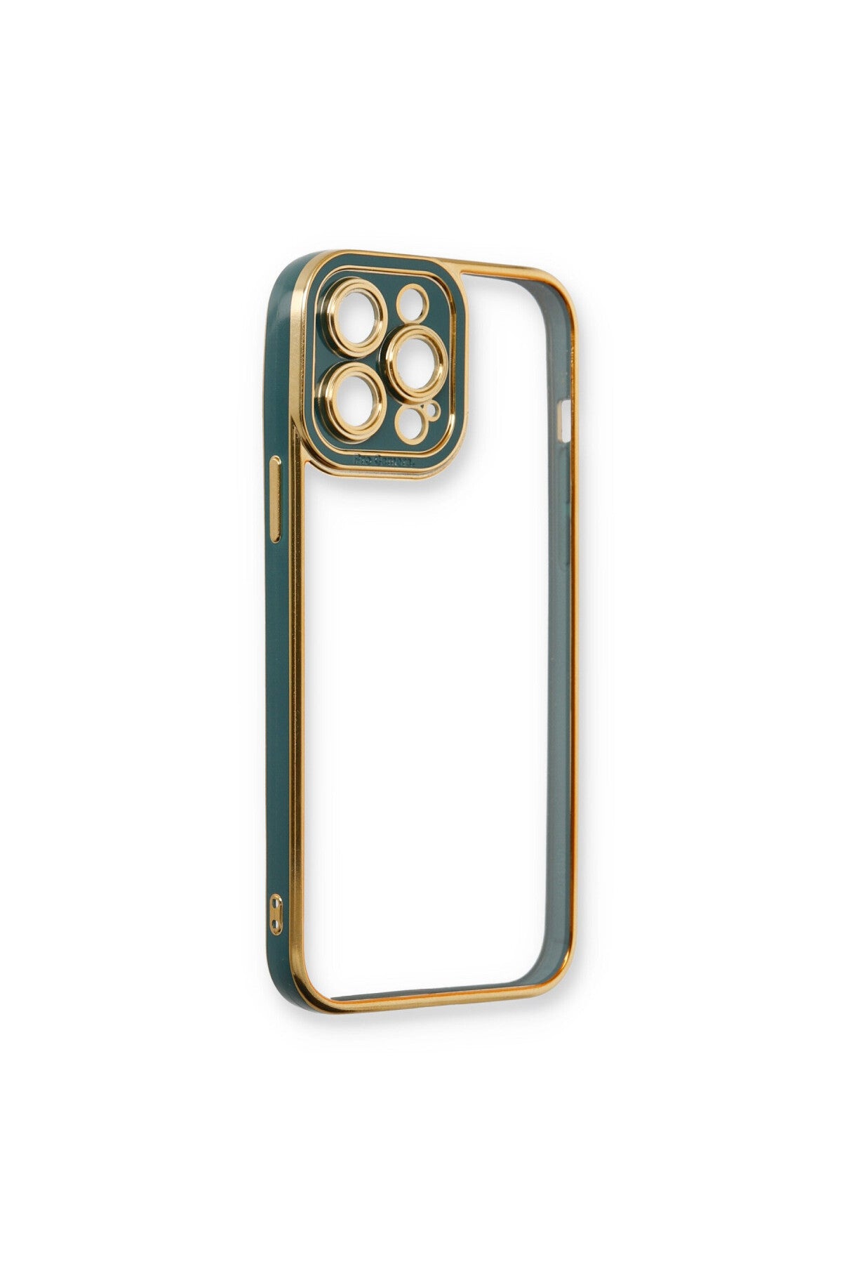 Apple iPhone 14 Pro Uyumlu Kılıf Liva Lens Silikon - Yeşil
