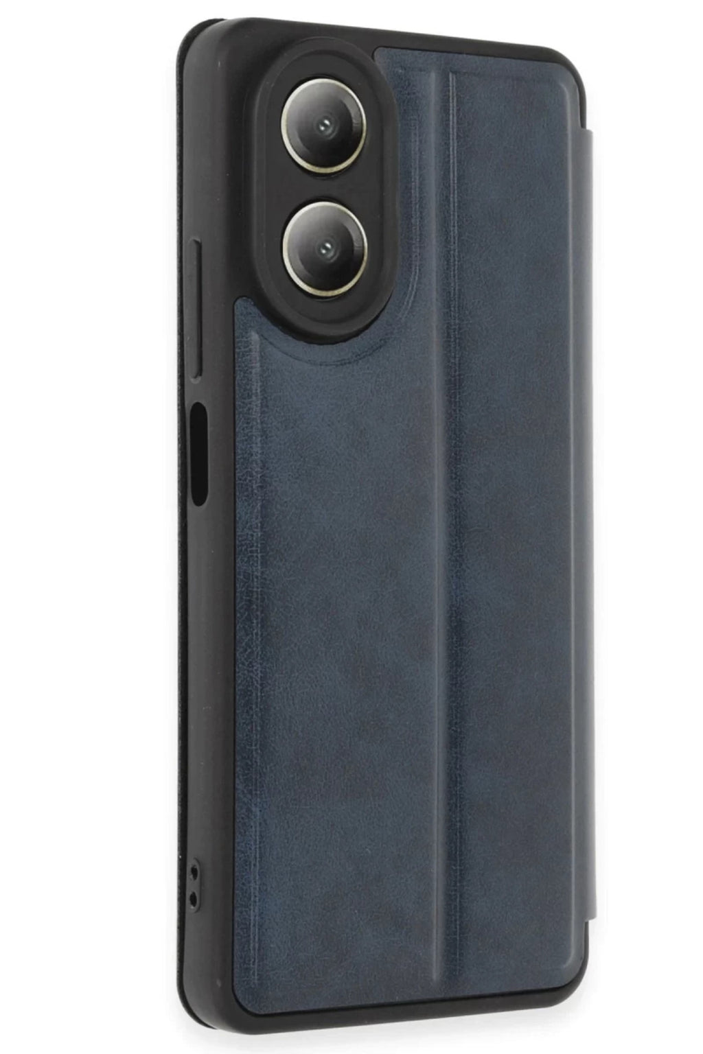 Oppo A38 Uyumlu Kılıf Flip Cover - Lacivert