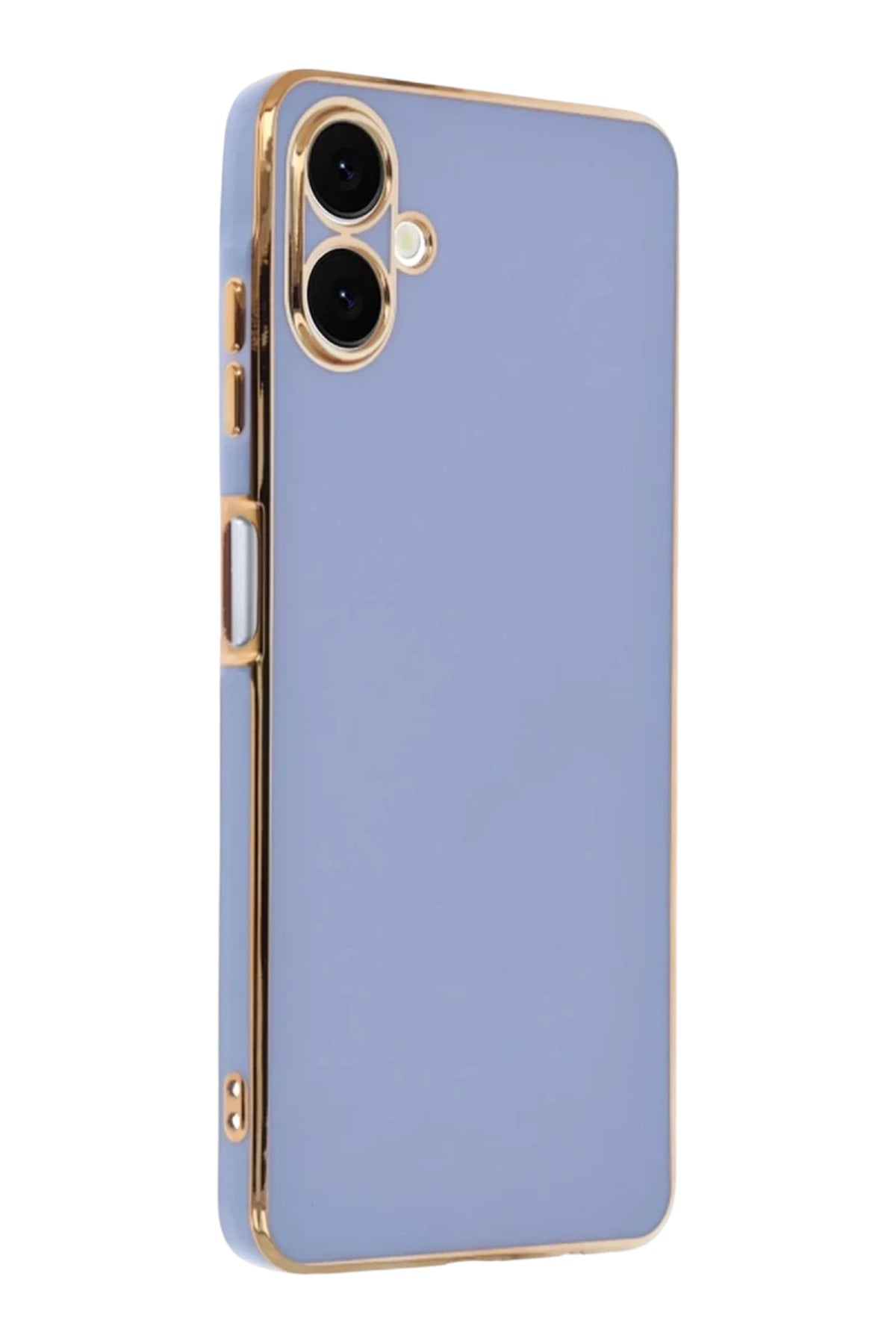 Samsung Galaxy A07 4G Uyumlu Volet Silikon - Mavi