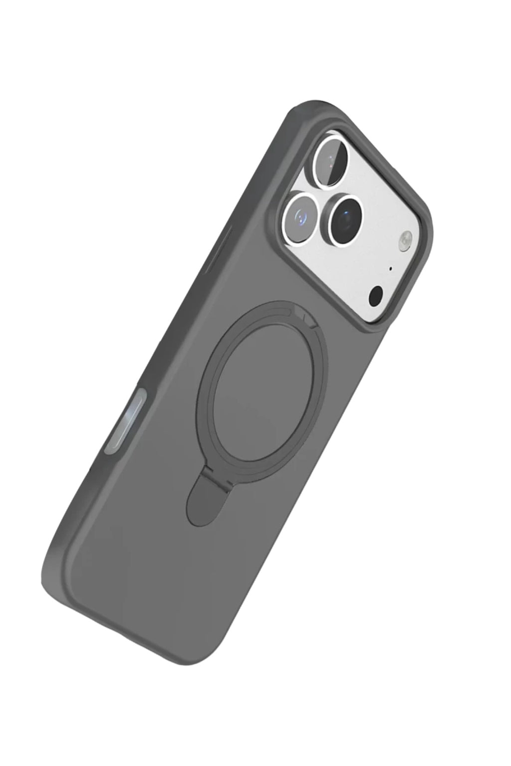 Apple iPhone 17 Pro Max Uyumlu Regal Magsafe Standlı Kapak - Titan Gri