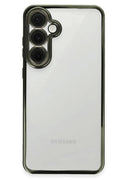Samsung Galaxy S24 FE Uyumlu Kılıf Lensli Silikon - Yeşil
