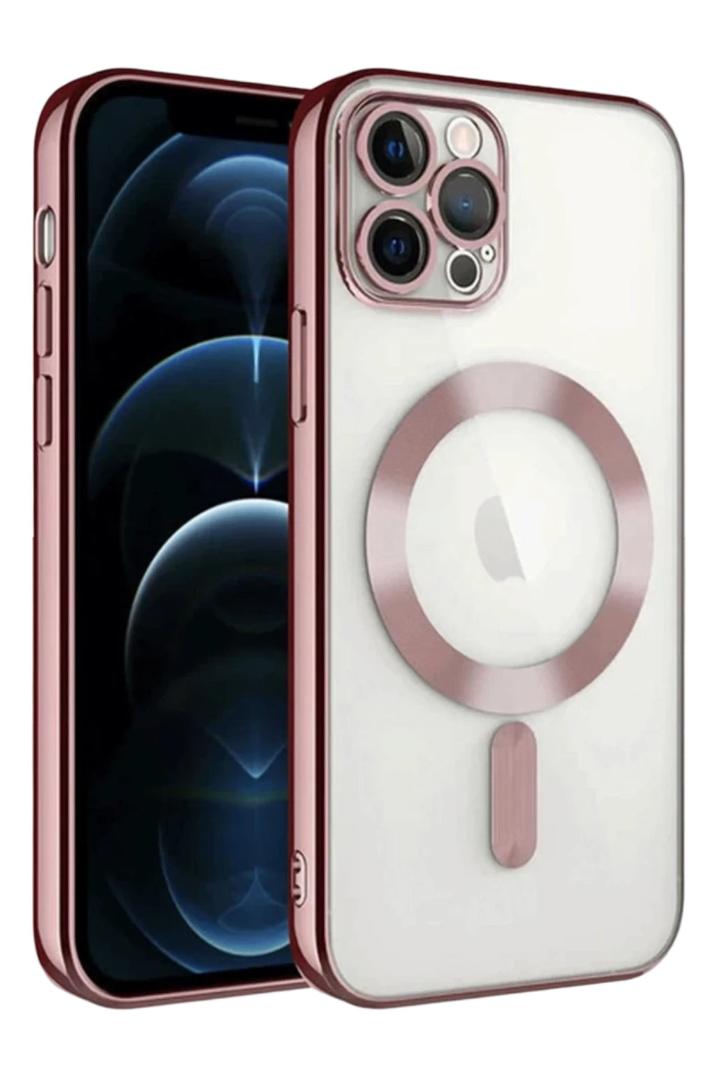 Apple iPhone 13 Pro Uyumlu Kılıf Kross Magneticsafe Kapak - Rose