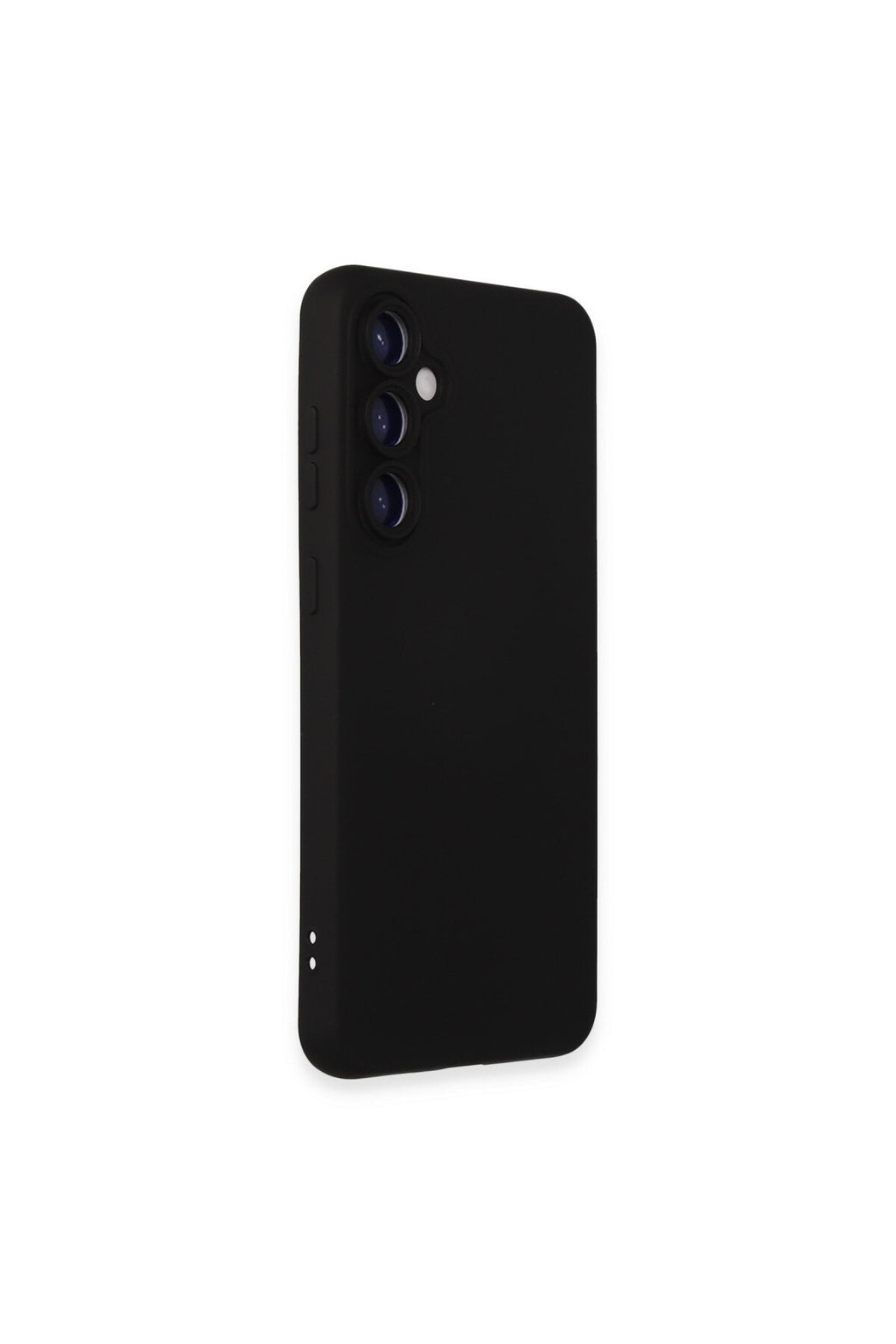 Samsung Galaxy S24 Uyumlu Kılıf Nano içi Kadife Silikon - Siyah