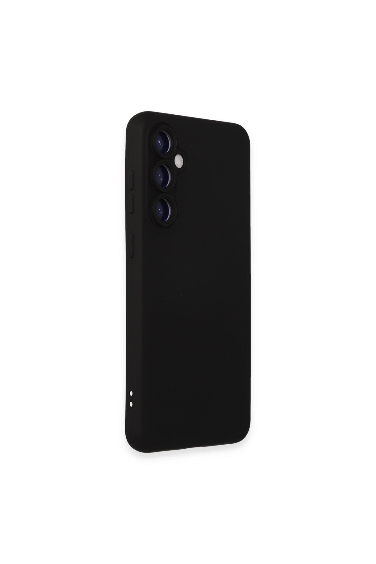 Samsung Galaxy S24 Uyumlu Kılıf Nano içi Kadife Silikon - Siyah