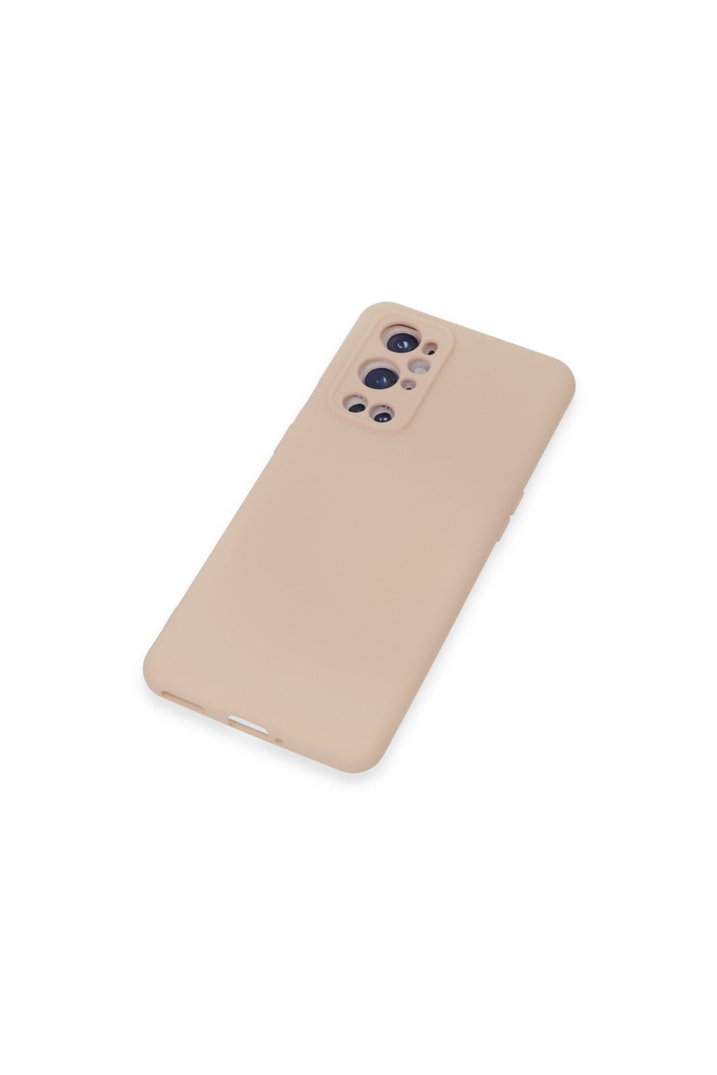 One Plus 9 Pro Kılıf Nano içi Kadife Silikon - Pudra