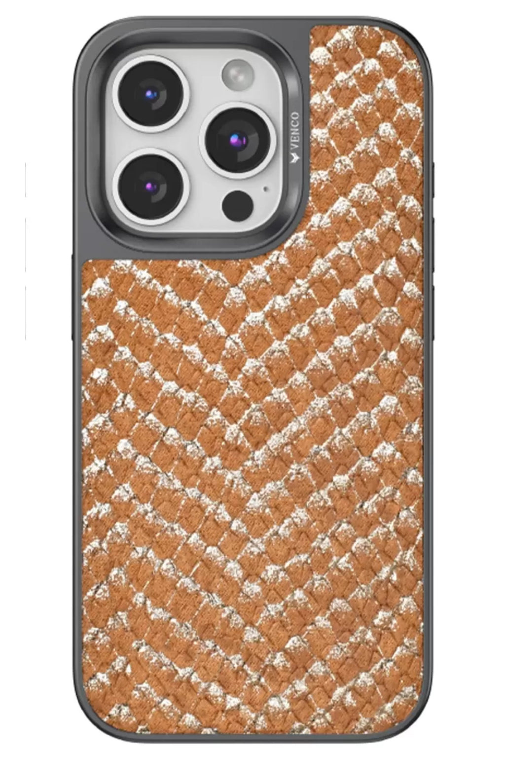 Venco Apple iPhone 14 Pro Uyumlu Viper Kapak - Kahverengi