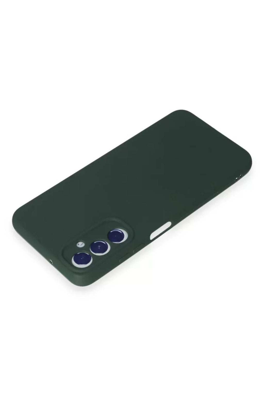 Samsung Galaxy A05S Uyumlu Kılıf First Silikon - Koyu Yeşil