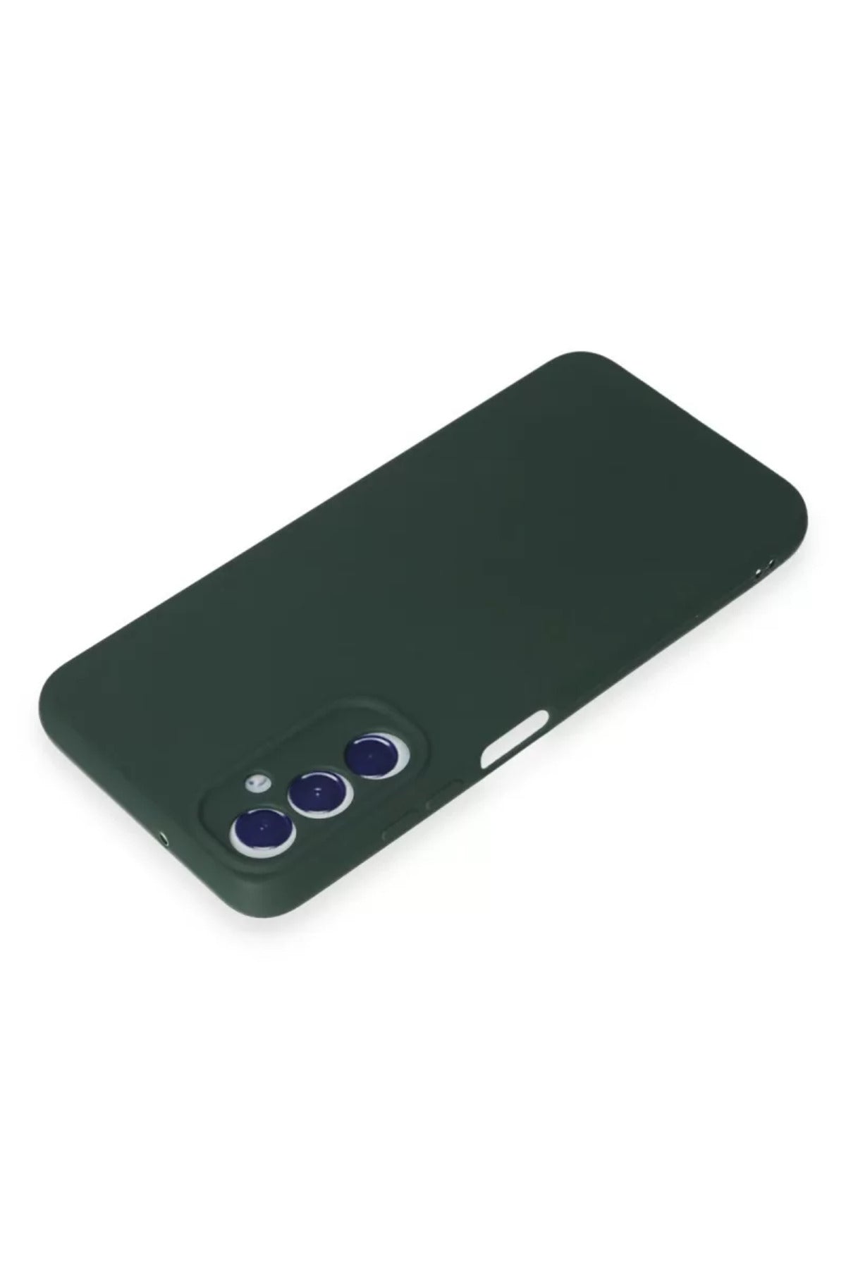 Samsung Galaxy A05S Uyumlu Kılıf First Silikon - Koyu Yeşil