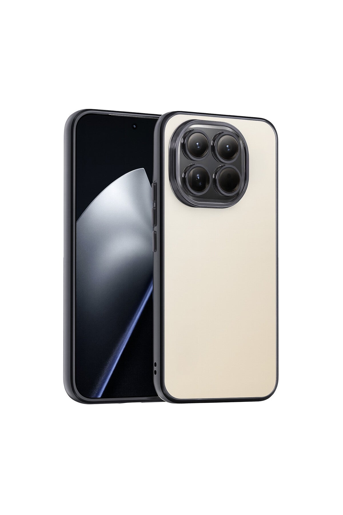 Xiaomi Mi 15 Uyumlu Lensli Silikon - Siyah