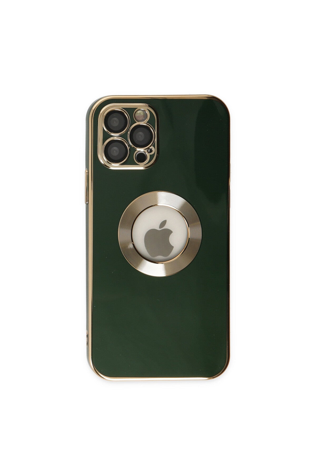 Apple iPhone 12 Pro Max Uyumlu Kılıf Store Silikon - Yeşil