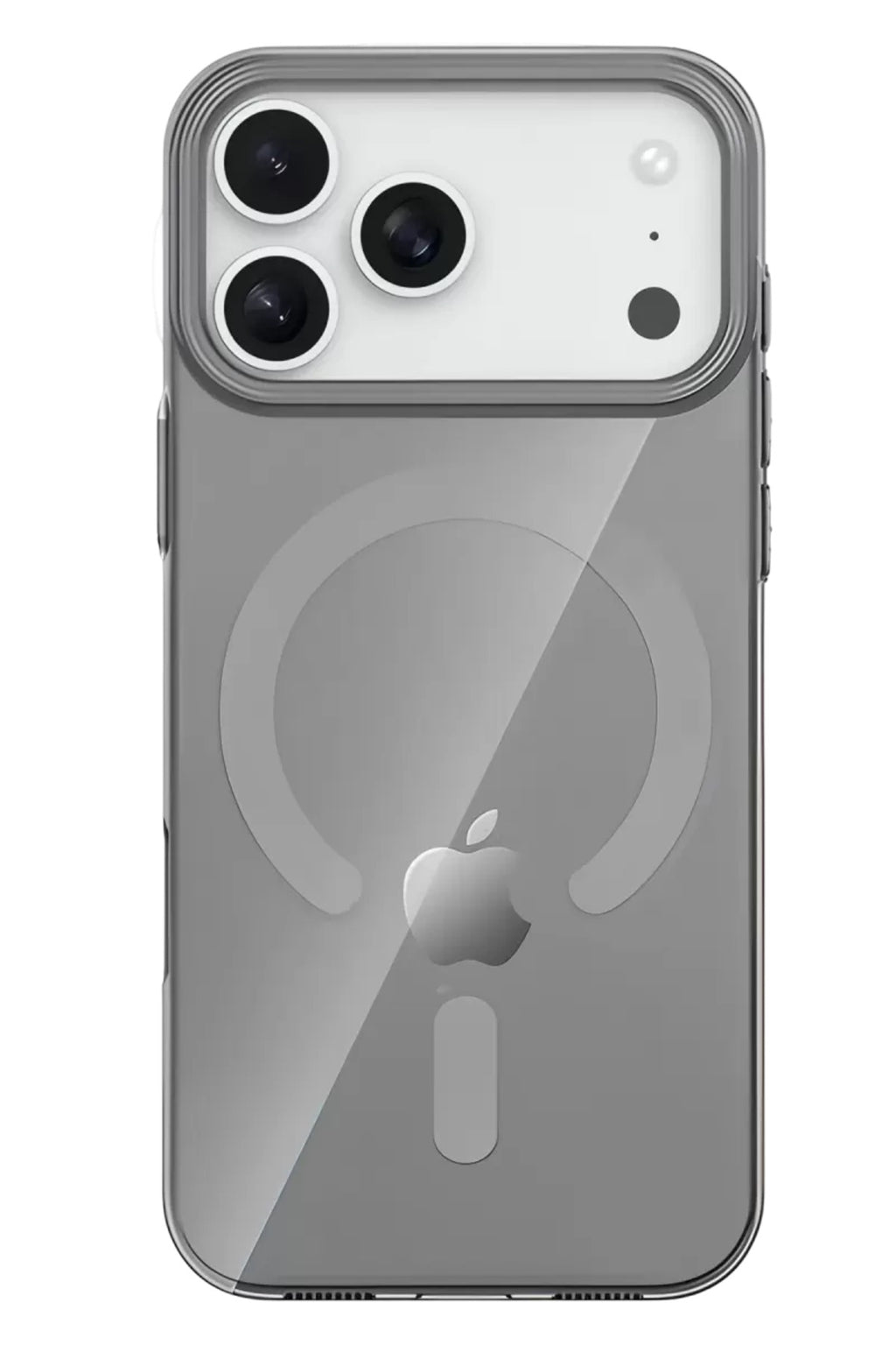 Joko Apple iPhone 17 Pro Uyumlu PC Blank Magsafe Kapak - Natural Grey